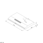 Máy hút mùi Classic Malloca H107W (Màu trắng)